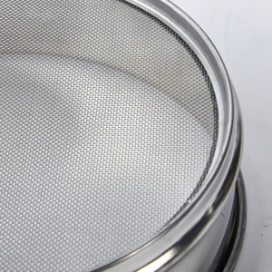 Tamis de laboratoire en acier inoxydable 304, mailles 200, 80 et 10 (0,074, 0,18 et 2 mm), diamètre 4 pouces, pour laboratoire - Product Image 5