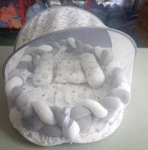 Portabagagli oscuranti a grandezza naturale portatile letto letto <span class=keywords><strong>da</strong></span> tenda traspirante tenda <span class=keywords><strong>da</strong></span> <span class=keywords><strong>sogno</strong></span> per camere <span class=keywords><strong>da</strong></span> letto per bambini che offre spazio per la Privacy - Product Image 2