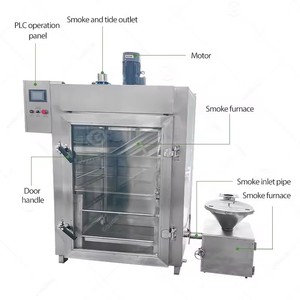 Four à fumer industriel pour poisson Machine à fumer pour saucisses <span class=keywords><strong>Prix</strong></span> de la machine à fumer pour tofu séché - Product Image 3