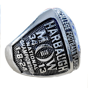 2024 para <span class=keywords><strong>Michigan</strong></span> <span class=keywords><strong>Football</strong></span> Championship Ring Joyería deportiva de moda - Product Image 3