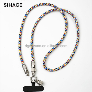 Dây buộc nylon bện <span class=keywords><strong>USB</strong></span> A để Loại C Cáp truyền dữ liệu PD 60W Cáp <span class=keywords><strong>USB</strong></span> Type-C sạc cáp cho iPhone - Product Image 2