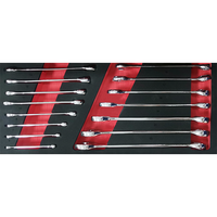 Ensemble d'outils mécaniques GATmatic GTS92B 92 pièces en acier CR-V, boîte à outils portable professionnelle à 3 tiroirs, kit d'outils à main industriels pour atelier