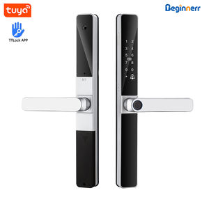 Serrure <span class=keywords><strong>de</strong></span> porte intelligente en aluminium étanche IP68 Euro 5572 2885 Double crochet Mortise TTlock Tuya <span class=keywords><strong>WiFi</strong></span> Empreinte digitale Intelligente UPVC Coulissante - Product Image 1