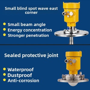 Misuratore di Livello Radar ad Alta Frequenza, Sensore Intelligente Anticorrosione e Antideflagrante per Livello Acqua e Materiali in Silos di Carbone, a Onda Guidata - Product Image 3
