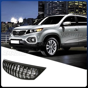 Grille de pare-chocs avant de voiture, grilles de course, calandre pour KIA Sorento 2009-2012, kit carrosserie, accessoires automobiles - Product Image 3
