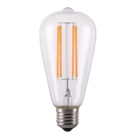 ST64 LED Ampoule à filament 85-265V ST64 LED Luminaires Ampoule ST64 LED Ampoule décorative