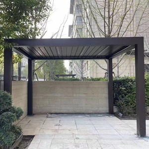 מנוע חכם ממונע חכם דיי גוון אלומיניום חיצוני לגג תריס גן ביוקלימטי עמיד למים גג ביוקלימטי - Product Image 6