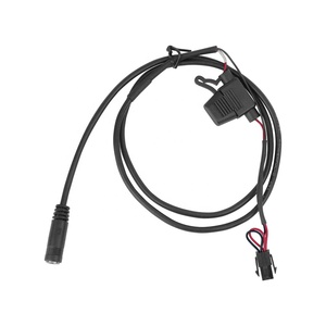 带保险丝的 2 针电缆，用于连接 DC5521 汽车插头线束 - Product Image 1