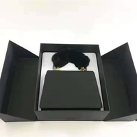 Coffret Cadeau à Double Porte pour Portefeuille et Sac à Main en Cuir de Luxe avec Impression Personnalisée