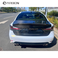 غطاء صندوق السيارة من ألياف الكربون بتصميم CSL، يناسب موديلات لكزس GS250 / GS300 / GS350 / GS450h / GSF الجديدة من 2014 إلى 2021
