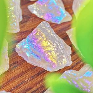 Piedra de Cuarzo Rosa Aura Cruda de Alta Calidad al por Mayor, Gema para la Fabricación de Joyas, Regalo Perfecto para Decoración del Hogar y Escritorio - Product Image 4