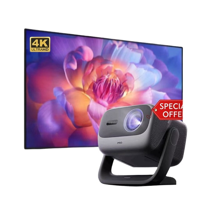2026JMGON5UltraMax 4K Power Supply Projector Three-Color Laser Android DLP 8GB RAM 6.9kg Home Theater Ultra