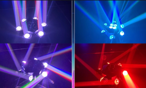 Luz láser inalámbrica DMX para escenario, luz de haz RGB con control inalámbrico - Product Image 6