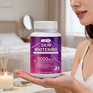 Natuurlijke smaak huidverlichtende glutathionecapsules 60 stuks/fles anti-verouderingsformule veilig voor iedereen behalve zwangere vrouwen - Product Image 4