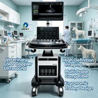 Échographe Doppler Couleur sur Chariot Grand Écran EUR VET pour Chiens et Chats