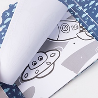 Kit d'autocollants et de pochoirs directement de l'usine avec livre de coloriage, jouet de peinture manuel pour activités d'enfants