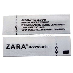 Étiquettes RFID lavables pour vêtements, imprimées pour le suivi des vêtements, sérigraphie unilatérale, <span class=keywords><strong>Pantone</strong></span>, CMJN ou PMS - Product Image 1