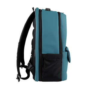 Sac à dos pour ordinateur portable en cuir PU imperméable, multifonctionnel, écologique, avec fermeture à glissière et poignée en coton, capacité de 24 L - Product Image 4