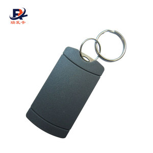 사용자 정의 로고가있는 Atmel T5577 에서 쓰기 가능한 125Khz 실크 인쇄 RFID 열쇠 고리 - Product Image 6