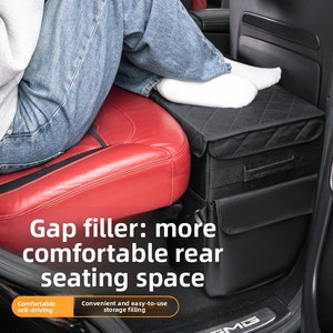 2026 New Rear-Seat <b>Gap</b>-Filler Storage Box 600D Oxford Multi-Functional Waterproof Sturdy Foldable Car Trunk Organizer Box - Product Image 3