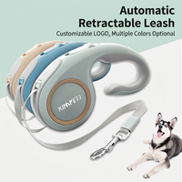 Laisse Rétractable Automatique de Luxe Robuste pour Chien et Chat, 5m, Personnalisable avec Logo, en ABS/Nylon, pour Chiot