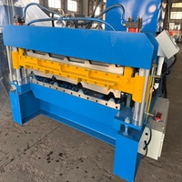 Machine de fabrication de tôles de toiture équipée d'un système de contrôle PLC et d'un dispositif de découpe hydraulique pour bobines d'acier coloré PPGI, GI