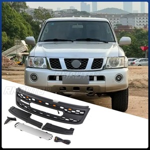 Grilles de pare-chocs avant de voiture, grille de voiture pour Nissan Patrol Y61 2005-2020, kit carrosserie, accessoires de voiture - Product Image 3