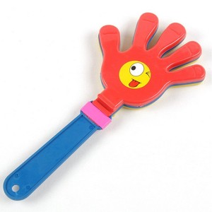 Mains applaudissantes en plastique colorées 28 cm, non toxiques, accessoires de cheering pour fêtes d'anniversaire, nouveautés - Product Image 2