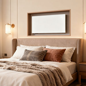 Calentador de Ambiente Plano de Cristal de Carbono con Superficie PET Elegante - Product Image 1