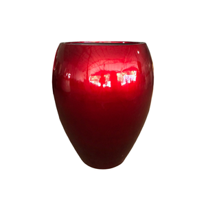 Chau Viet Pottery Modern All-Season Fabricante vietnamita Decoración para el hogar Forma de macetas de jardín de fibra de vidrio Maceta de flores de 3-4 piezas - Product Image 3