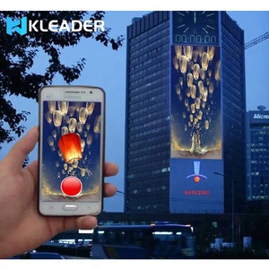 เกมผนัง LED แบบอินเทอร์แอคทีฟกลางแจ้งสำหรับงานอีเวนต์  แสดงข้อความบนผนังแบบเคลื่อนที่ได้ รองรับผู้เข้าชมจำนวนมาก กิจกรรมดิจิทัลบนผนัง - Product Image 1