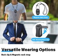 Caméra d'action et de sport portable H88 1080P pour vlogging, petite taille, grand angle, installation facile partout pour l'enregistrement vidéo