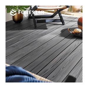 Barco marino yate <span class=keywords><strong>madera</strong></span> carbonizada plástico reciclado WPC Decking 3D grano de <span class=keywords><strong>madera</strong></span> compuesto cubierta tablón al aire libre estilo moderno - Product Image 1