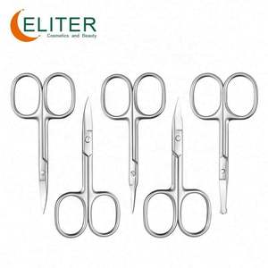 Eliter en Stock, ciseaux forgés à la main, ciseaux pour cheveux de <span class=keywords><strong>nez</strong></span>, ciseaux à pointe ronde, <span class=keywords><strong>coupe</strong></span>-cuticules d'ongles en gros - Product Image 6