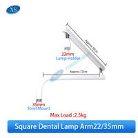 Support de lampe LED manuel en métal pour fauteuil dentaire, pièce de rechange pour unité dentaire