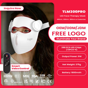 Mặt Nạ Laser Làm Đẹp Không Dây 3D IDEATHERAPY 4 trong 1, tích hợp chip <span class=keywords><strong>LED</strong></span> ánh sáng đỏ, liệu pháp ánh sáng đỏ cho mặt, chất liệu silicon - Product Image 5