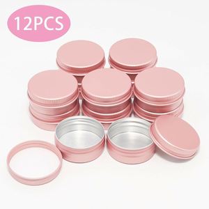 Envases Cosméticos Redondos de Aluminio Color Oro Rosa de 5g 10g 15g 20g 30g 50g 60g para Crema y Té en Polvo - Product Image 3