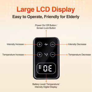 Nuevo Masajeador Eléctrico Inalámbrico para Rodilla 2026 con 3 Vibraciones y 5 Niveles de Calor, Soporte Térmico para Hombro, Codo y Articulaciones - Product Image 5