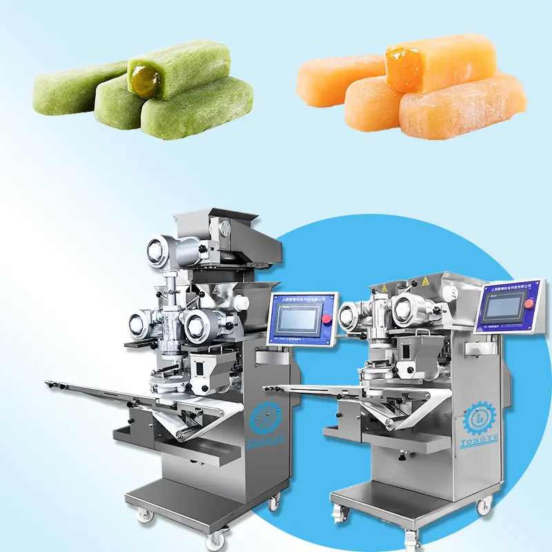 Automatico mochi palla che fa la macchina mochi maker macchina torta di riso giappone doppio riempimento gelato mochi macchina