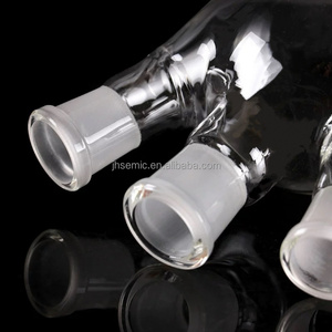 Độ Tinh Khiết Cao Chịu Nhiệt Độ Cao Thạch Anh Flask Bốn Miệng Vòng Phẳng Dưới Thạch Anh Flask - Product Image 4