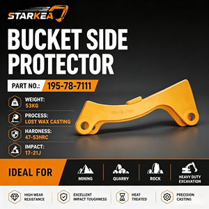 Protection et garde de tige de ripper en acier allié, pièces de rechange pour outil de travail du sol D375A - Product Image 1