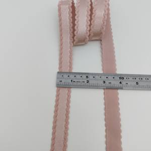 Bande élastique en nylon pour tricotage, acceptant le logo personnalisé, bande en nylon double face pour accessoires de sous-vêtements, ruban de ceinture - Product Image 3