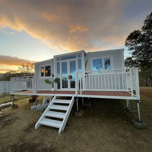 Nuevo diseño prefabricado casa contenedor extensible precio 20 pies 40 pies cabina móvil casas 2 dormitorios Modular prefabricada casa portátil - Product Image 4