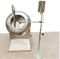 Machine à enrober au chocolat, machine à enrober les noix caramélisées, ligne de production de dépôt de chocolat