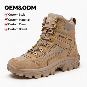 Botas de Montaña para Hombre, Forradas para Invierno, con Punta Reforzada y Tracción Antideslizante, Ideales para Escalar en la Nieve - Product Image 1