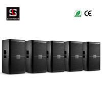 Altavoces profesionales de gama completa de 12 ", amplificador de potencia de 600W para clubes, altavoces de matriz de línea activa, altavoz de sistema pa profesional