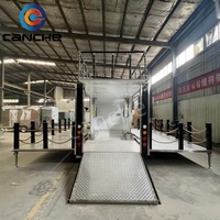 Camion et remorque de performance utilisés plate-forme de scène portable remorque de scène mobile pour concert