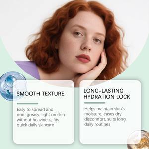 Crème hydratante pour le visage, texture rafraîchissante, non collante, nourrissante pour les peaux sèches, crème de soin du visage - Product Image 2