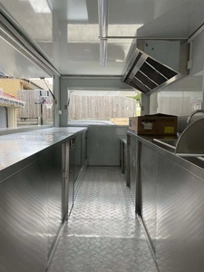 HUILING Furgone Commerciale Multifunzionale in Acciaio Inossidabile per Gelati, Hot Dog e Caffè, Capacità 1000 Unità, 1 Anno di Garanzia - Product Image 4