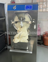 Congélateur industriel commercial de grande capacité pour la fabrication de glaces et de gelatos / Machine à glaces dures en continu